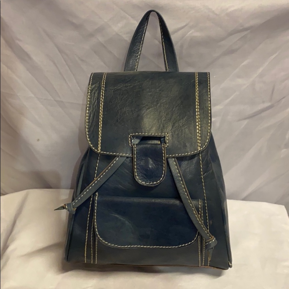 Moroccan Leather Backpack